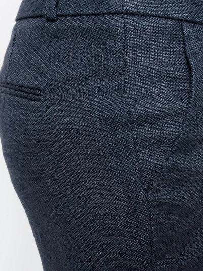 Shop Kiltie Classic Cropped Trousers - Blue
