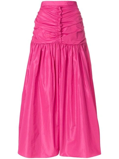 Shop Stella Mccartney Draped Waist Skirt In 5660