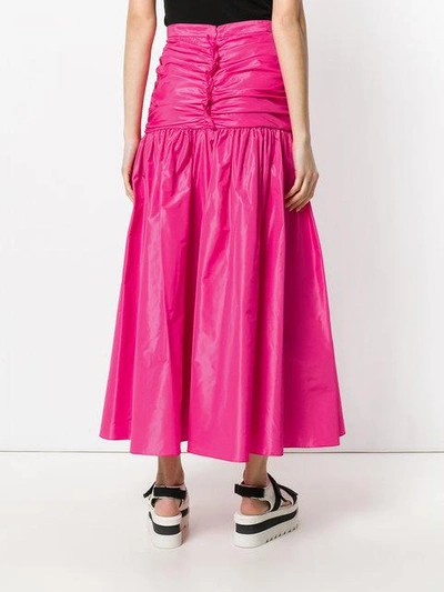 Shop Stella Mccartney Draped Waist Skirt In 5660