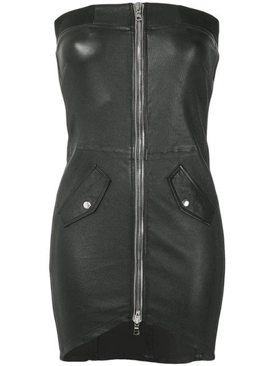 Shop Rta Strapless Mini Dress - Black