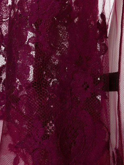 Shop I.d.sarrieri Lace-embroidered Night Gown - Pink