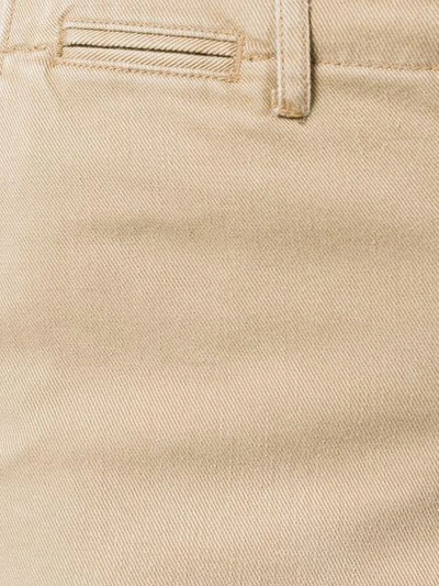 Shop Polo Ralph Lauren Cropped Trousers In Neutrals