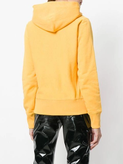 Shop Champion Reverse Weave Hoodie In Yellow