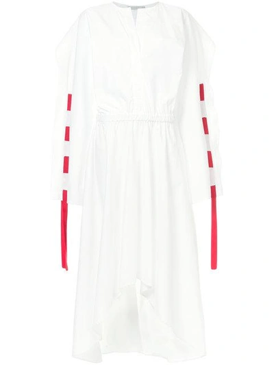 Shop White Story Angelique Dress In White