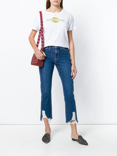 Shop M.i.h Jeans Heaven T-shirt In White
