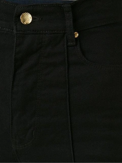 Amapô High Waist Flared Jeans In Black