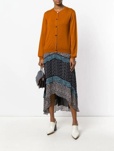 Shop Marni Fine Knit Cashmere Cardigan