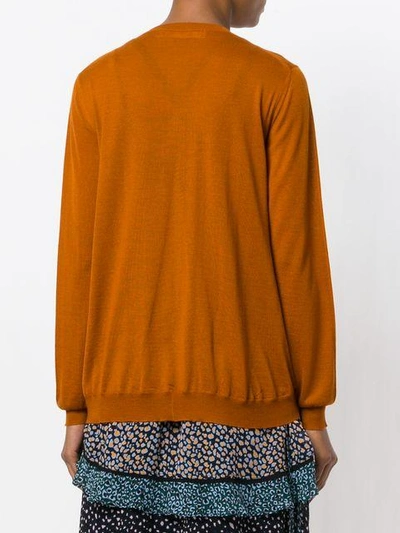 Shop Marni Fine Knit Cashmere Cardigan