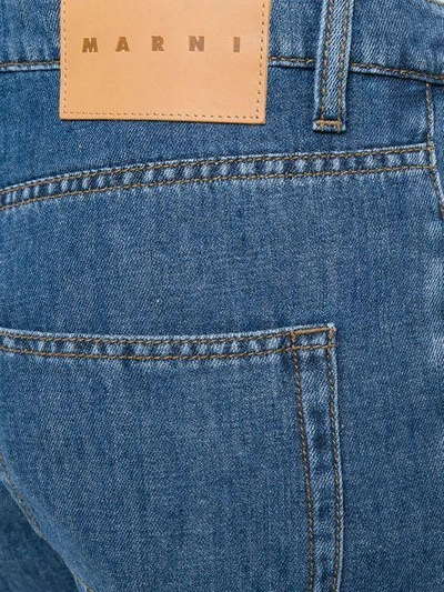 Shop Marni Printed Lining Jeans