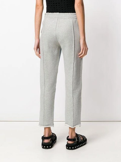 Shop Alexander Wang Cropped Jeans In Blue