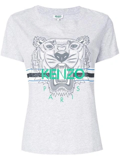 Shop Kenzo Tiger Print T