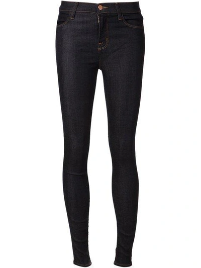 Shop J Brand 'maria' High-rise Jeans In Blue