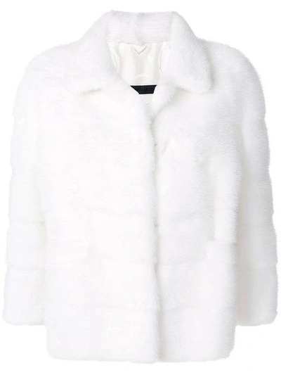 Shop Simonetta Ravizza Ceci Jacket In White