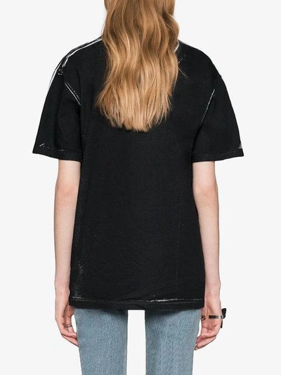 Shop Gucci Ignasi Monreal Print T-shirt - Black