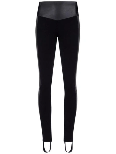 Shop Alcaçuz Cromo Legging In Black