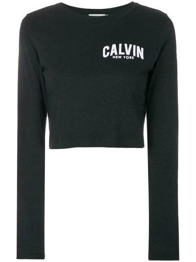 Shop Calvin Klein Jeans Est.1978 Calvin Klein Jeans New York Tee - Black