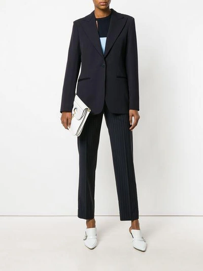 Shop Cedric Charlier Classic Fitted Blazer