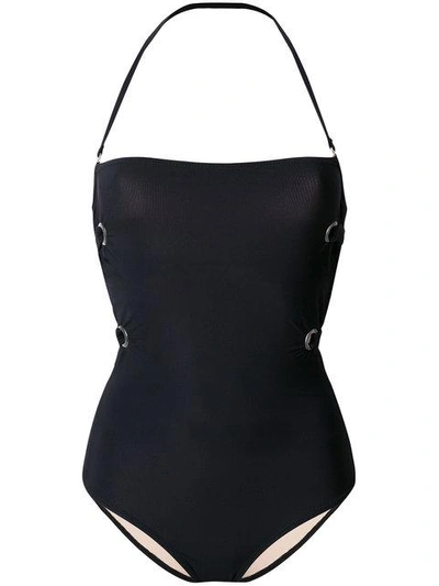 Shop Zeus + Dione Cut Out Swimsuit In Black