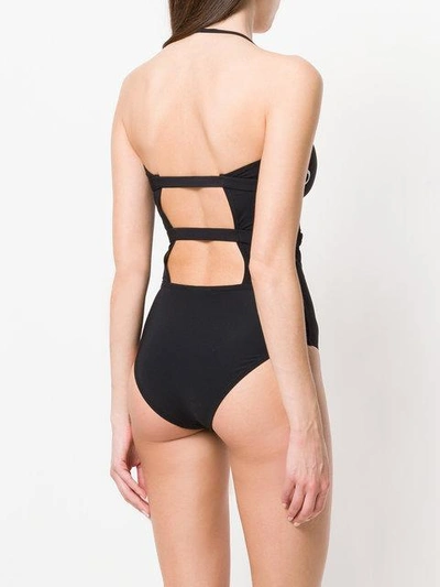 Shop Zeus + Dione Cut Out Swimsuit In Black