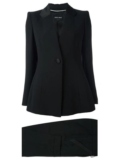 Shop Giorgio Armani Taxido Suit In 099