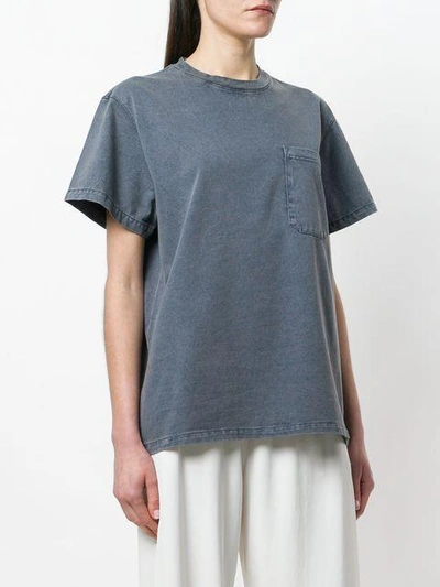 Shop Stella Mccartney Casual Pocket T-shirt In Grey