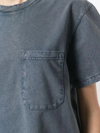 Shop Stella Mccartney Casual Pocket T-shirt In Grey