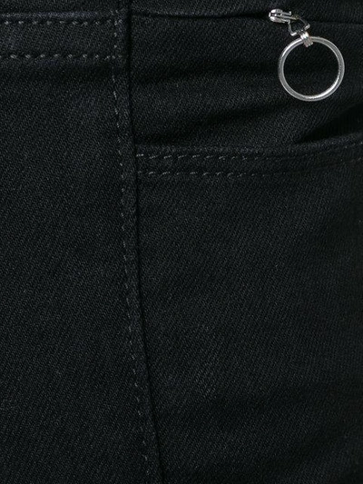 Shop Alyx Zip Detail Skinny Jeans In Black