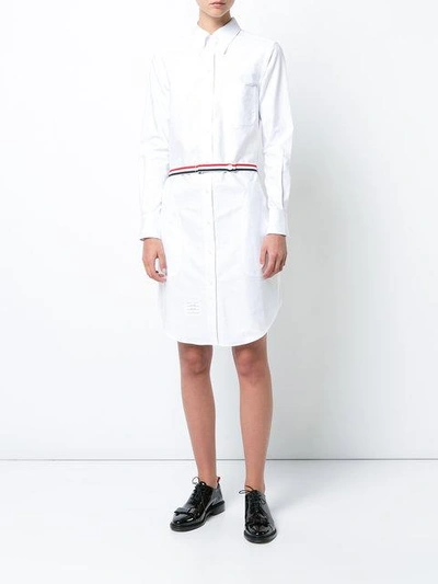 Shop Thom Browne Above Knee A In White