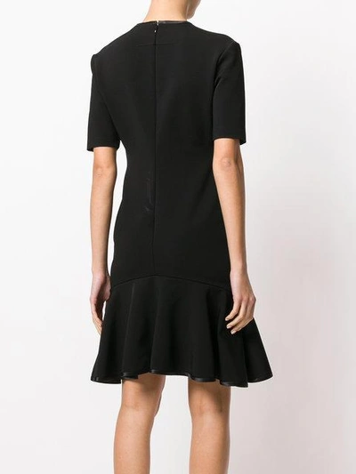 Shop Givenchy Flared Tailored Dress In Black