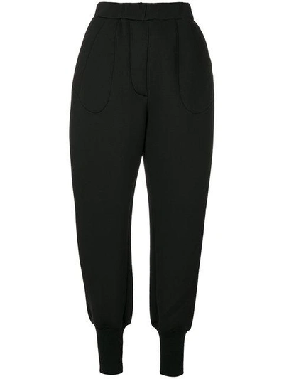Shop Ioana Ciolacu Tailored Trousers In Black