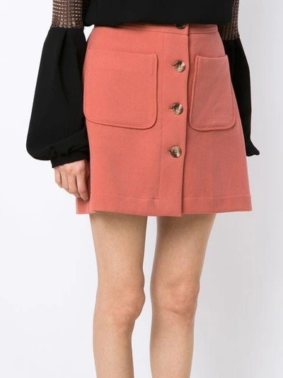 Shop Olympiah Andes Skirt In Pink