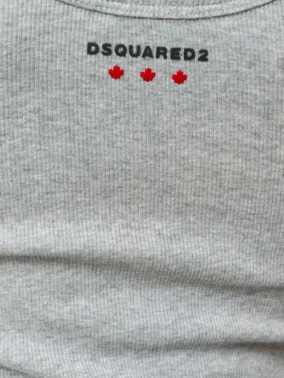 Shop Dsquared2 Underwear Tank Top In Grey