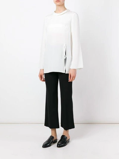 Shop 3.1 Phillip Lim / フィリップ リム Cowl Neck Blouse In White