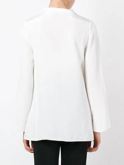 Shop 3.1 Phillip Lim Cowl Neck Blouse In White