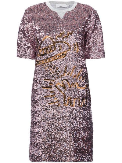 Shop Coach X Keith Haring Embellished Dress In L38