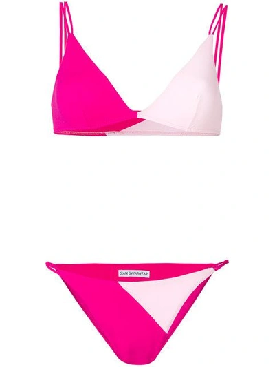 Shop Sian Swimwear Marie Two-piece Bikini In Pink