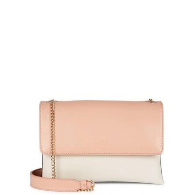 Shop Lanvin Sugar Mini Leather Shoulder Bag In Pink
