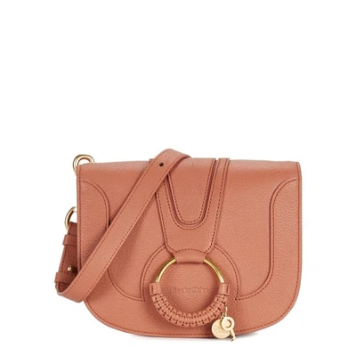Shop See By Chloé Hana Pink Leather Shoulder Bag