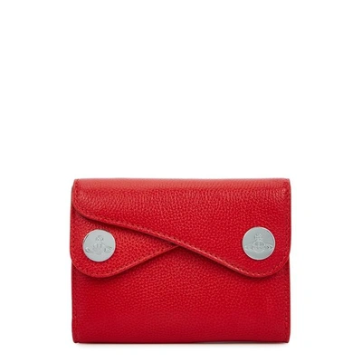 Shop Vivienne Westwood Dot Small Red Leather Wallet
