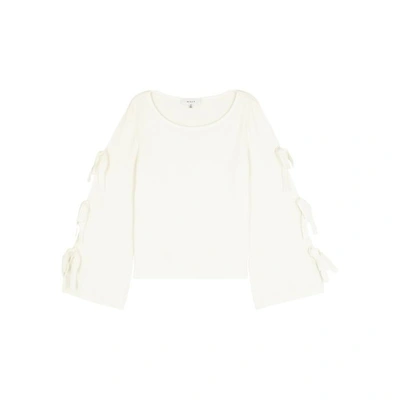Shop Milly Tied Together Stretch-knit Jumper