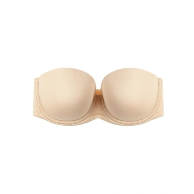 Shop Wacoal Red Carpet Underwired Strapless Bra In Nude