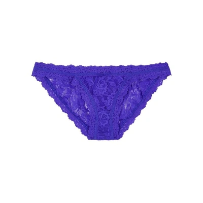 Shop Hanky Panky Purple Stretch Lace Briefs
