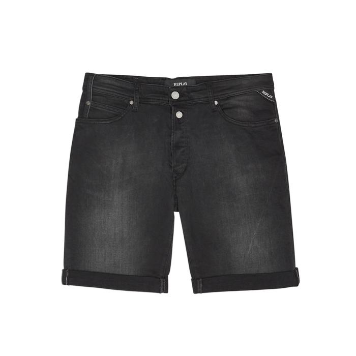replay 901 denim shorts