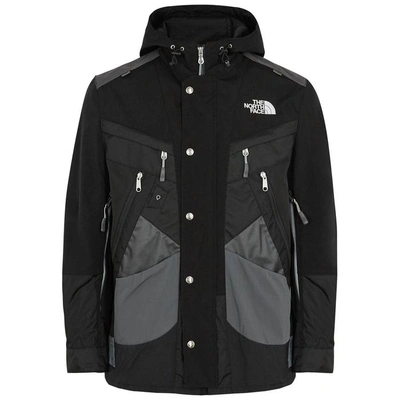 Shop Junya Watanabe X The North Face Black Panelled Jacket