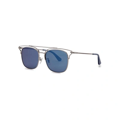 Shop Police Empire 1 Aviator-style Sunglasses