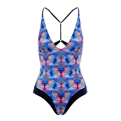 Shop Paolita Amate One Piece In Blue