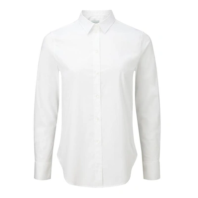 Shop Jigsaw White Cotton Shirt