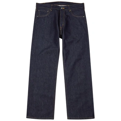 Shop Junya Watanabe X The North Face Indigo Straight-leg Jeans