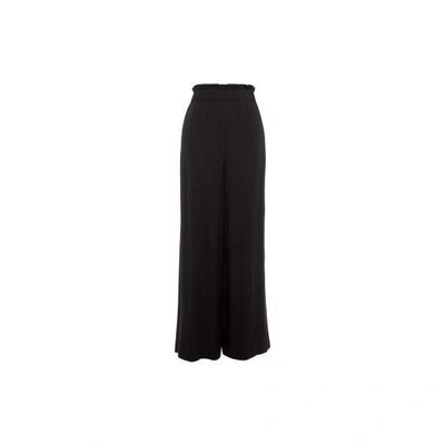 Shop House Of Dagmar Vick Woven Trousers In Black