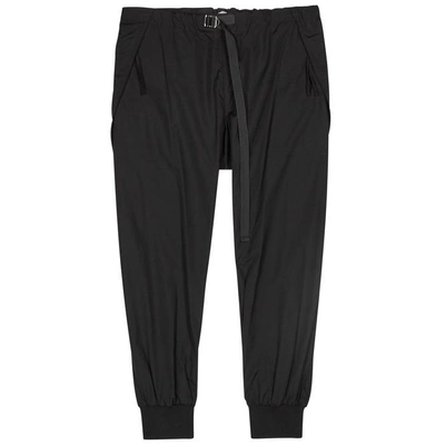 Shop Stella Mccartney Jones Black Cotton Trousers